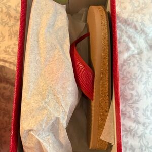 New in box Kelly & Katie Vonvie Sandal Inpo Red    size 9
